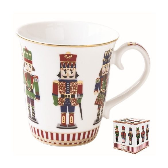 R2S.1101NUTC Porcelánbögre 275ml,dobozban,Nutcracker