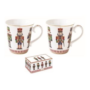 R2S.1102NUTC Porcelán bögreszett 275ml, 2db-os dobozban,Nutcracker