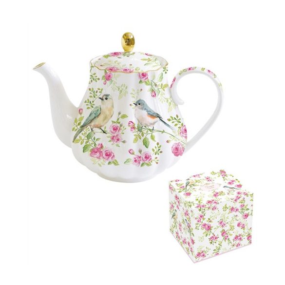 R2S.1283SPRI Porcelán teáskanna 800ml dobozban,Spring Time