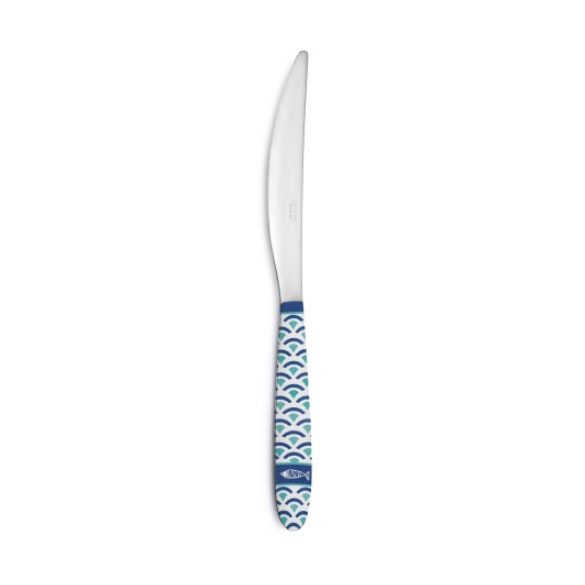R2S.2271SEAH Rozsdamentes kés műanyag dekorborítású nyéllel, 22,5cm, Sea Shore