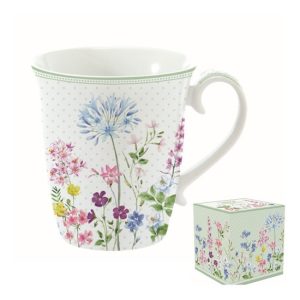 R2S.1101FLRA Porcelánbögre 275ml dobozban,Floraison