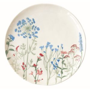 R2S.2200MILB Porcelán lapostányér 26cm, Mille Fleurs Blue