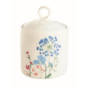 R2S.2212MILB Porcelán konyhai tároló 10,5x15,5cm, Mille Fleurs Blue