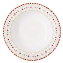   R2S.943CHWO Porcelán mélytányér 21,5cm, Christmas Wonderland
