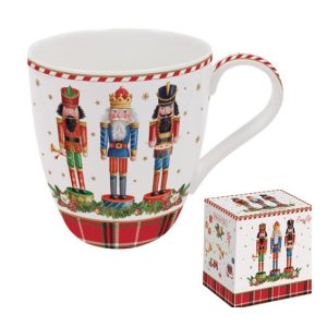 R2S.1010VNUT Porcelánbögre 350ml, dobozban, Vintage Nutcracker