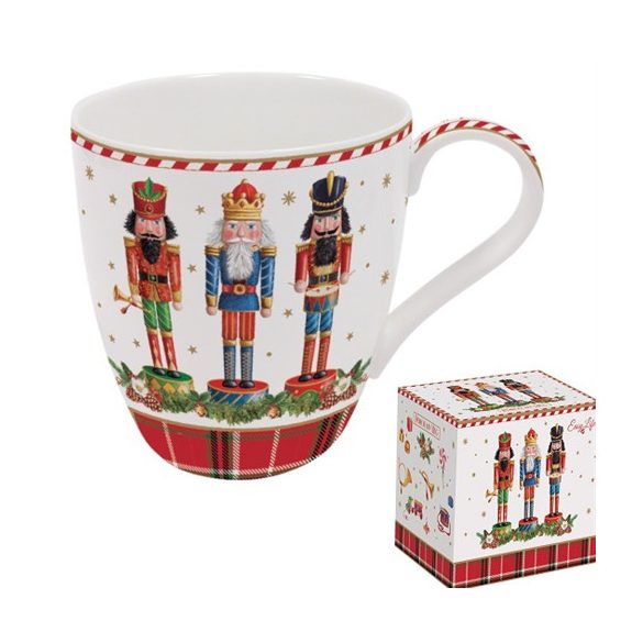 R2S.1010VNUT Porcelánbögre 350ml, dobozban, Vintage Nutcracker