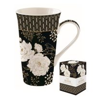   R2S.1462ARTF Porcelánbögre 600ml, dobozban, Art Deco & Flowers, Atmosphere