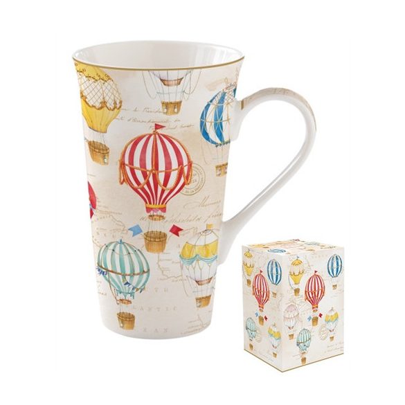 R2S.1462AIRB Porcelánbögre 600ml dobozban,Air Balloons