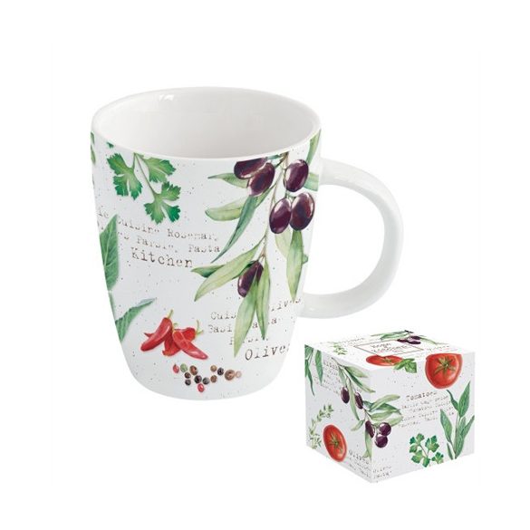 R2S.2203HOMK Porcelánbögre 350ml dobozban,Home & Kitchen