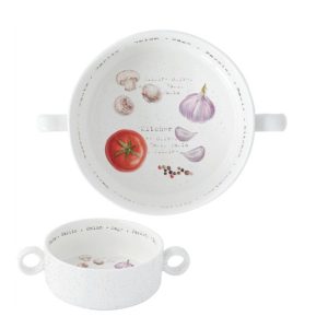 R2S.2206HOMK Porcelántál füllel 12cm,Home & Kitchen