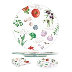 R2S.441HOMK Forgó üvegtál 32cm,Home & Kitchen