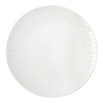 R2S.2760DROW Porcelán lapostányér 26cm,Drops White