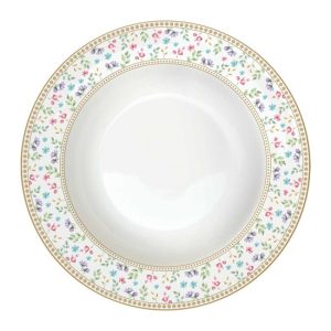R2S.943SPBL Porcelán mélytányér 21,5cm, Spring Bloom