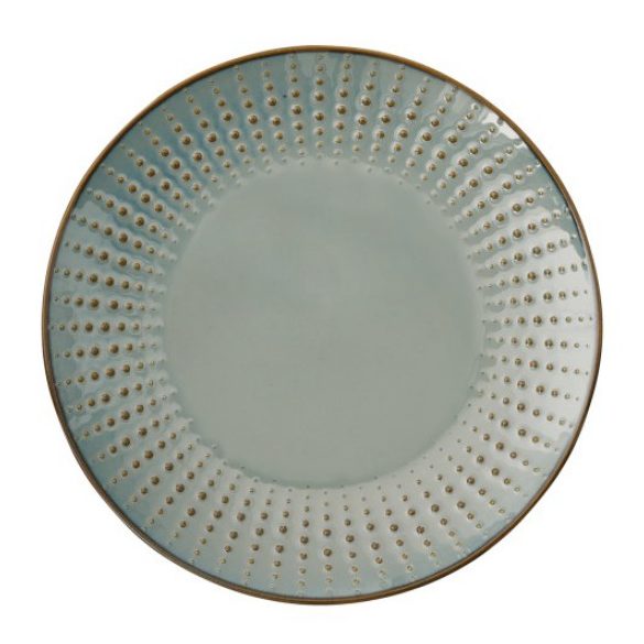 R2S.2760DROC Porcelán lapostányér 26cm,Drops Celadon