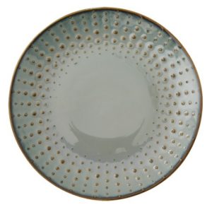 R2S.2763DROC Porcelán desszerttányér 16cm,Drops Celadon