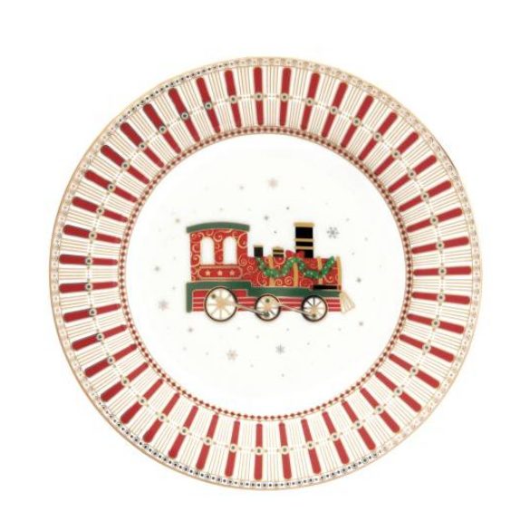 R2S.944EXPR Porcelán desszerttányér 19cm, Polar Express