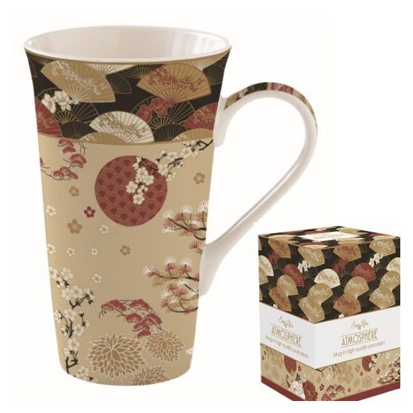 R2S.1462KIMO Porcelánbögre 600ml, dobozban, Kimono, Atmosphere