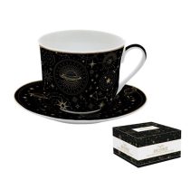   R2S.1454CELE Porcelán reggelizőcsésze+alj 400ml dobozban,Atmosphere, Celestial