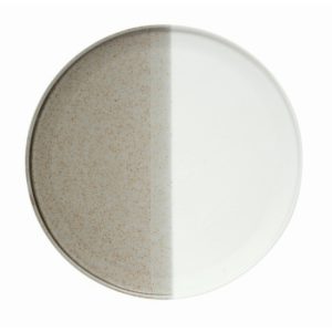 R2S.2862DBEI Porcelán desszerttányér 21cm, Double beige