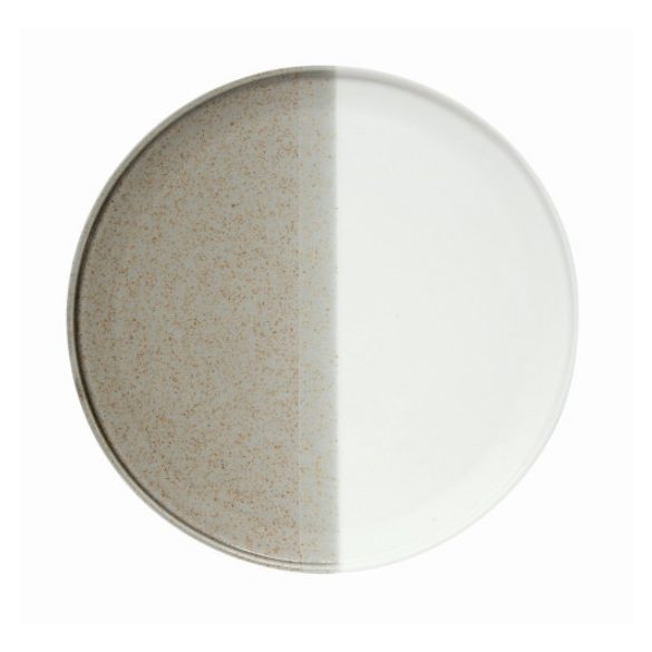 R2S.2862DBEI Porcelán desszerttányér 21cm, Double beige