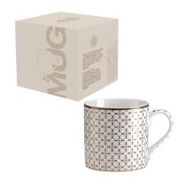 P.M.PM0123CHRL Porcelánbögre 400ml, dobozban, Charles