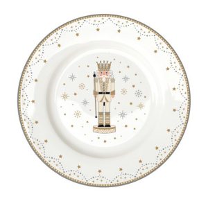 R2S.944RNUT Porcelán desszerttányér 19cm, Royal Nutcracker