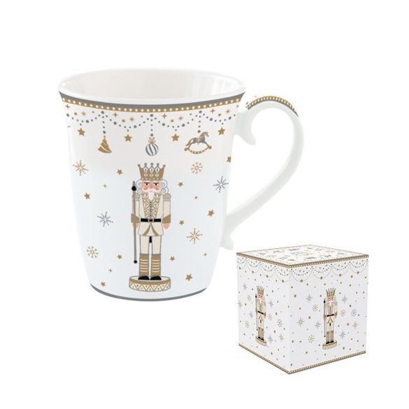 R2S.1101RNUT Porcelánbögre 275ml,dobozban, Royal Nutcracker