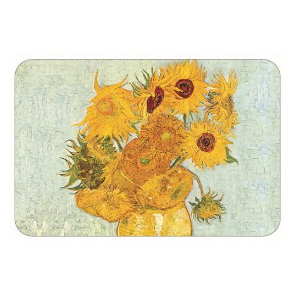 R2S.350VAN1 Műanyag tányéralátét 45x30cm,Van Gogh:Napraforgók