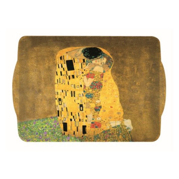 R2S.531KLI1 Műanyag tálca 33x22cm,Klimt:The Kiss