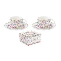  R2S.3106MAMO Porceláncsésze+alj 240ml, 2 személyes, dobozban, Mon Amour