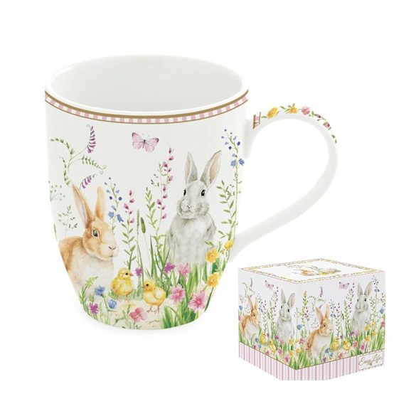 R2S.918EAST Porcelánbögre 350ml dobozban, Happy Easter