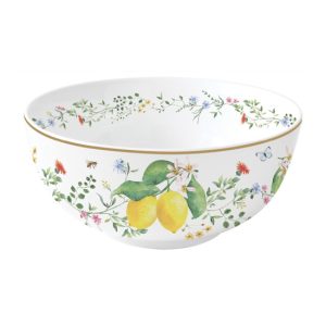 R2S.1191FCIT Porcelántál 15cm, Fleurs et Citrons