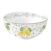 R2S.1192FCIT Porcelántál 23cm, Fleurs et Citrons