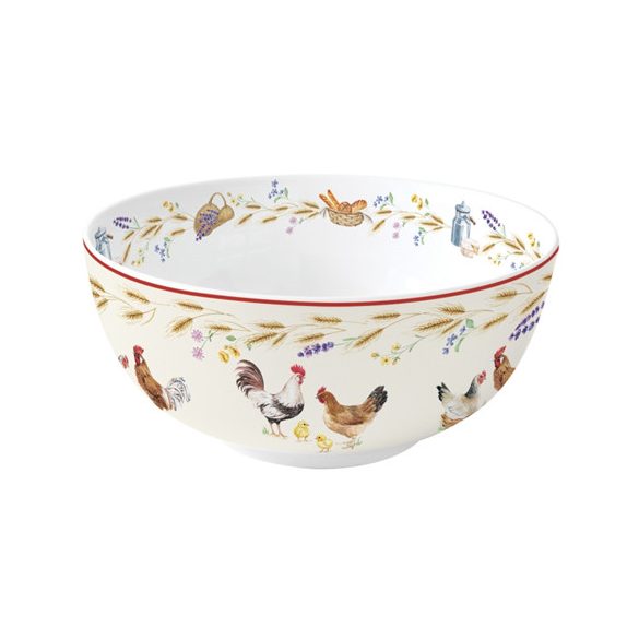 R2S.1192CLIF Porcelántál 23cm, Country Life