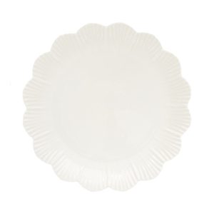 R2S.3070FLRI Porcelán lapostányér 26cm, Fleuri white