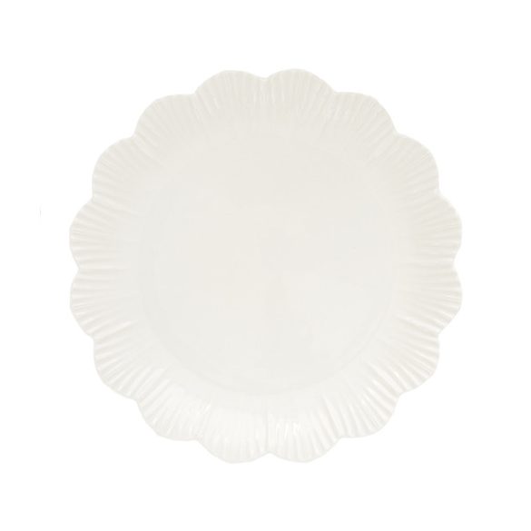 R2S.3072FLRI Porcelán desszerttányér 21cm, Fleuri white