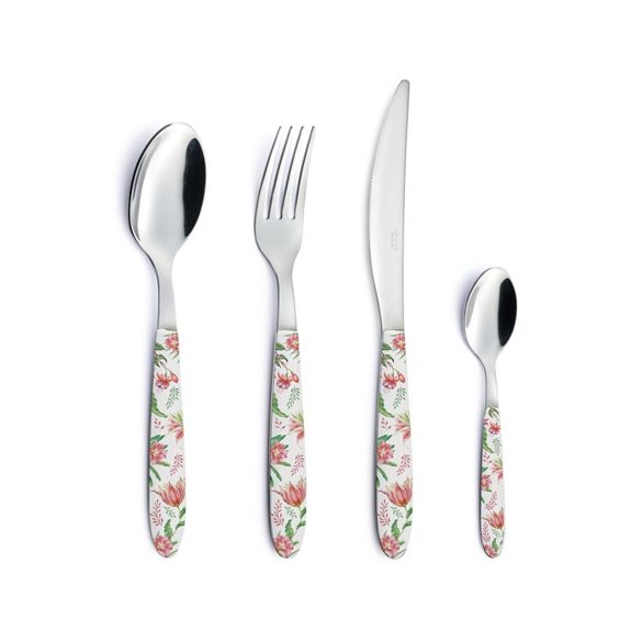 R2S.2272BOCH Rozsdamentes kanál műanyag dekorborítású nyéllel, Botanic Chic