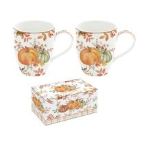   R2S.923HARV Porcelán bögreszett 2db-os, 350ml, dobozban, Harvest