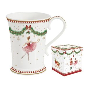 R2S.1794MNOE Porcelánbögre 300ml, dobozban, Magie de Noel