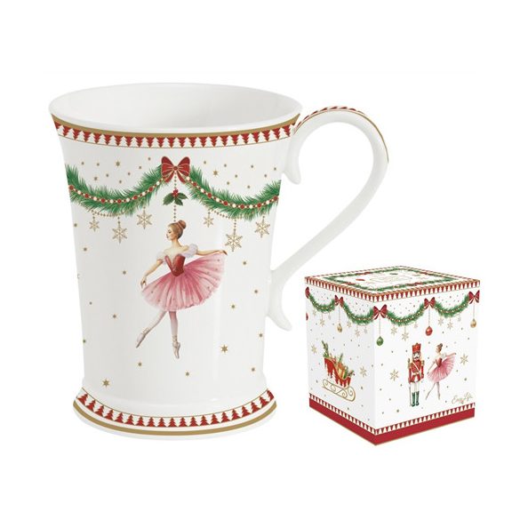 R2S.1794MNOE Porcelánbögre 300ml, dobozban, Magie de Noel