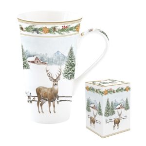 R2S.1462WHIF Porcelánbögre 600ml, dobozban, White Forest