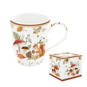 R2S.918AUBR Porcelánbögre 350ml dobozban, Autumn Breeze