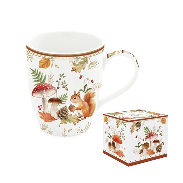 R2S.918AUBR Porcelánbögre 350ml dobozban, Autumn Breeze