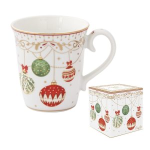 R2S.1101CEVE Porcelánbögre 275ml, dobozban, Christmas Eve