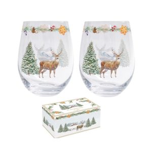 R2S.4015WHIF Üvegpohár 500ml, 2db-os szett, dobozban, White Forest