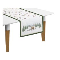   R2S.2631WHIF Asztali futó 45x140cm, 2 db-os, 100% pamut, White Forest