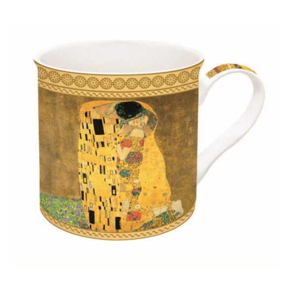 R2S.170KLI1 Porcelánbögre dobozban,300ml,Klimt:The kiss