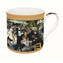   R2S.170REN1 Porcelánbögre dobozban 300ml,Renoir:Bál a Le Moulin de la Galette-nél