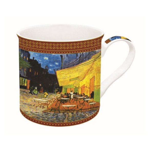 R2S.170VAN2 Porcelánbögre dobozban,300ml,Van Gogh:Kávéház éjjel