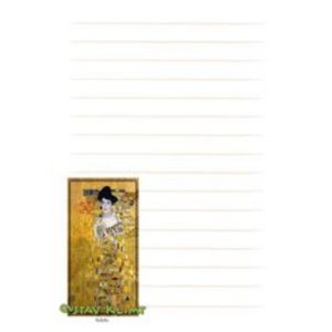CZW.mágjt-KL Mágneses jegyzettömb 87x112mm,48 oldal, KLIMT: Adele